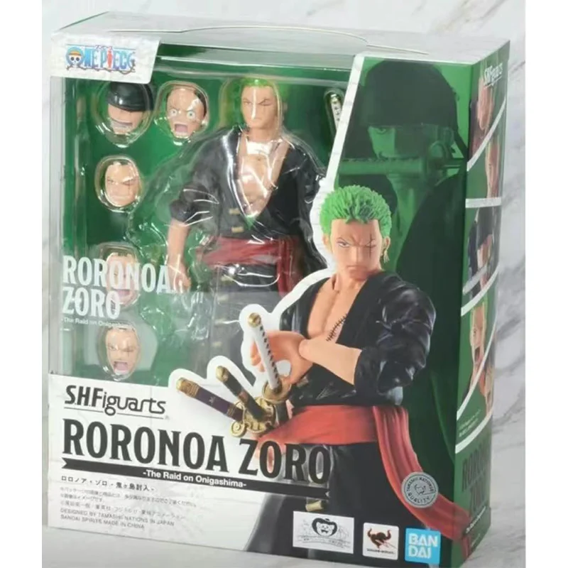 Inal bandai s h figuarts shf roronoa zoro raid in stock anime action collection figures thumb200