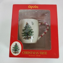 Vintage Spode Tea Cup Christmas Tree Ornament w/ Original Box - $20.57