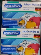 2X DR. BECKMANN STAIN REMOVER SOAP /  QUITA MANCHAS JABON - 2 OF 100g -F... - £12.11 GBP