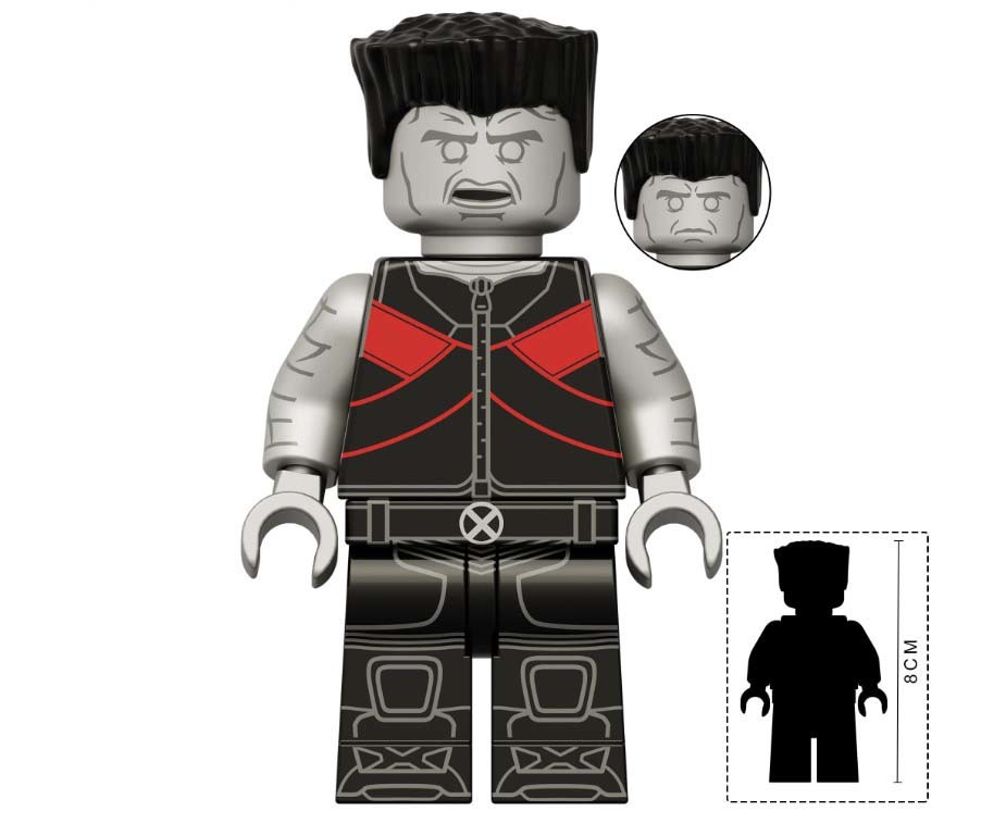 Lego Custom Colossus Minifigure Custome Colossus Deadpool 3 Marvel Movie Large Size - LEGO ...