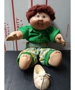 Vintage Cabbage Patch Kids Doll 1978 1982 Brown Curly Hair Brown Eyes - $43.01 CAD