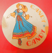 Vintage Candy Candy Dancing Round Cartoon Sticker Sticker 6.8cm-
show origina... - £22.29 GBP