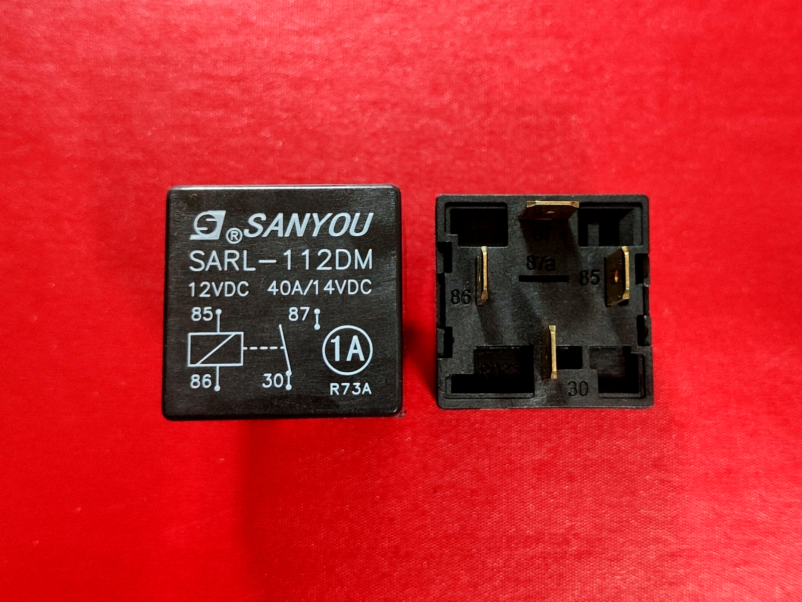 SARL-112DM, 12VDC Relay, SANYOU Brand New!!