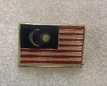 Malaysia Rectangle Lapel Pin - £7.79 GBP