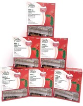 6 Boxes Holiday Living Christmas 300 Count Lights Icicle clear 20 Feet Long - $28.04