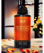 FAST SHIP - Mahogany Teakwood Body Spray - BATH BODY WORKS - $9.25
