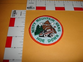 RVing Camping hiking outdoor patch Misty Mountain Hoe Down - £10.11 GBP