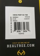 Realtree Men&#39;s Camo Flex Performance Short Tee Shirt Size M NWT - £14.00 GBP