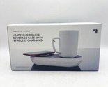 Sharper Image Heating/Cooling Beverage Base - NEW IN BOX With Cup - £60.20 GBP
