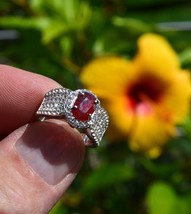 Ruby Ring, Size 7. 1.68 cwt. Natural Earth Mined.  Master Valuer Appraised - £188.71 GBP