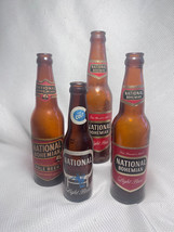 Vtg National Bohemian Natty BOH Baltimore MD Light &amp; Pale Empty Beer Bottles - £31.86 GBP