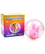 Battery Support Electric Plush Rabbit Rolling Ball Toy - £21.23 GBP