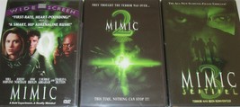 MIMIC 1, 2 &amp; 3: Killer Cockroach-Mira Sorvino- Amanda Plummer- NEW 3 DVD - £38.87 GBP