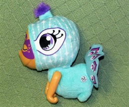 Hana Zuki Little Dreamers Peacock Bird 8&quot; Full Of Trasures Hasbro Blue Purple - £8.65 GBP
