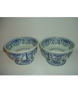 2 Boch Belgium Amsterdam Footed Bowls RIA - £27.96 GBP