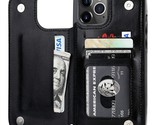 Compatible With Iphone 12 Pro Max Wallet Case With Card Holder,Pu Leathe... - $27.99