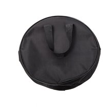 Paititi 8 Inch Round Practice Drum Pad Portable Bag Black Color - £6.26 GBP