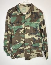 Vintage US Military Camo Shirt Small Long Army Marines - £15.83 GBP