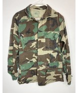 Vintage US Military Camo Shirt Small Long Army Marines - £15.60 GBP