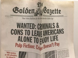 2010 Golden Gazette News Bulletin from San Diego Comic Con - $4.46