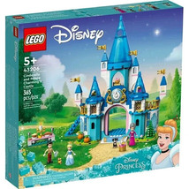 LEGO Cinderella and Prince Charming&#39;s Castle (43206) NEW (See Details) F... - £35.47 GBP
