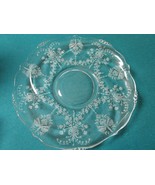 Compatible with VINTAGE HEISEY GLASS SILVER OVERLAY FLORAL TRAY BOWL CAN... - $101.85 CAD