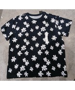 NWT  navy print Original Use Brand  Size XL  Ladies 100% Cotton Tee - $6.77 CAD