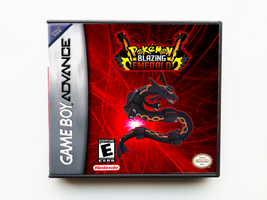 Pokemon Blazing Emerald Game / Case - Gameboy Advance (GBA) USA Seller - £14.85 GBP+