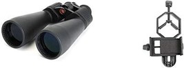 Celestron 71008 Skymaster 25X70 Binoculars With Basic Smartphone Adapter... - £118.68 GBP