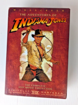DVD Adventure of Indiana Jones Harrison Ford Complete Collection Boxed set 4 DVD - £3.95 GBP