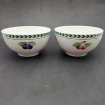 Villeroy &amp; Boch French Garden Rice Cereal Soup Bowls Set of 2 - £29.41 GBP