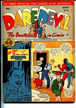 Daredevil #40 1947-Lev Gleason-2 Superhero stories-Charles Biro photo-FN - $224.31