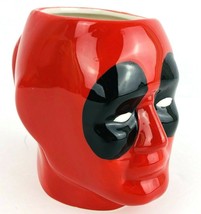 Marvel DeadPool 3D Head Red 20oz Ceramic Mug Coffee Cup Tea Hot Chocolate - £19.97 GBP