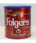 Folgers Can Tin For For all Coffee Maker 39 Oz Holy Grail Aroma Roast Mo... - $3,964.83 MXN