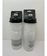 2 Cannondale Gripper Water Bottles NEW 750ml / 25oz 2 Stripe Logo