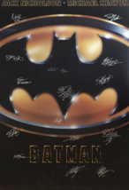 Batman Movie Poster Signed - £141.59 GBP