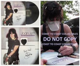 Joan Jett signed Bad Reputation album vinyl record exact proof COA autog... - £388.41 GBP