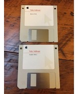 2 Vintage 1995 Mac Macintosh Video Software Installer 3.5&quot; Floppy Disks ... - $41.85 CAD