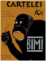 6005.Carteles King Kong monkey 18x24 Poster.Nouveau Gorilla Wall Art Decorative. - £22.05 GBP