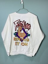 Vtg 90s Fear Nothing Gear Bring It On Crewneck Sweatshirt Grapic Print S... - £28.84 GBP