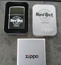 Hard Rock Cafe FOXWOODS, Connecticut Zippo Lighter 2004 - $28.42 Hard Rock Cafe FOXWOODS, Connecticut Zippo Lighter 2004 - $28.42