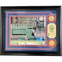2004 Chicago Cubs Greg Maddux 300th Win Game Plaque Golden Medallions 66/300 - £54.83 GBP