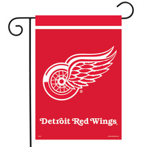 Detroit Red Wings Garden Flag Nhl Licensed 12.5&quot; X 18&quot; Briarwood Lane - £17.88 GBP