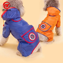 Dog Raincoat pet Waterproof Rain Jacket Jumpsuit size S-XXL ZL258 - £22.89 GBP+