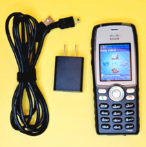  CISCO CP-7925G-A-K9 UNIFIED WIRELESS IP UC PHONE 7925G DUAL BAND VOIP H... - $48.30 CAD
