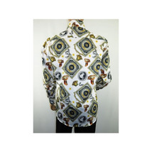 Mens Sports Dress Shirts By AXXESS From Turkey 100% Egyptian Cotton 622-12 White image 10