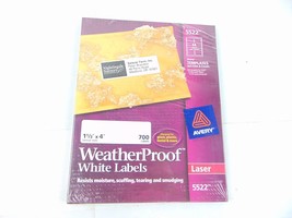 Avery Weatherproof White Labels 5522 - £31.16 GBP