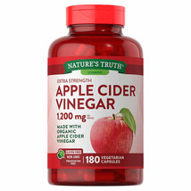 Nature&#39;s Truth Apple Cider Vinegar 1200 mg., 180 Capsules - £24.77 GBP