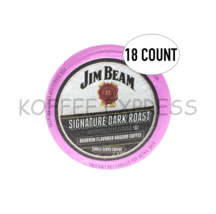 Jim Beam Dark Roast Single Serve Coffee, 18 cups, Keurig 2.0 Compatible - $14.99