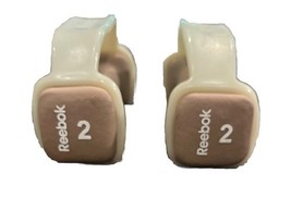 VTG Set Reebok 2 lb Exercise Hand Walking Weights Cardio Training Aerobi... - $12.24